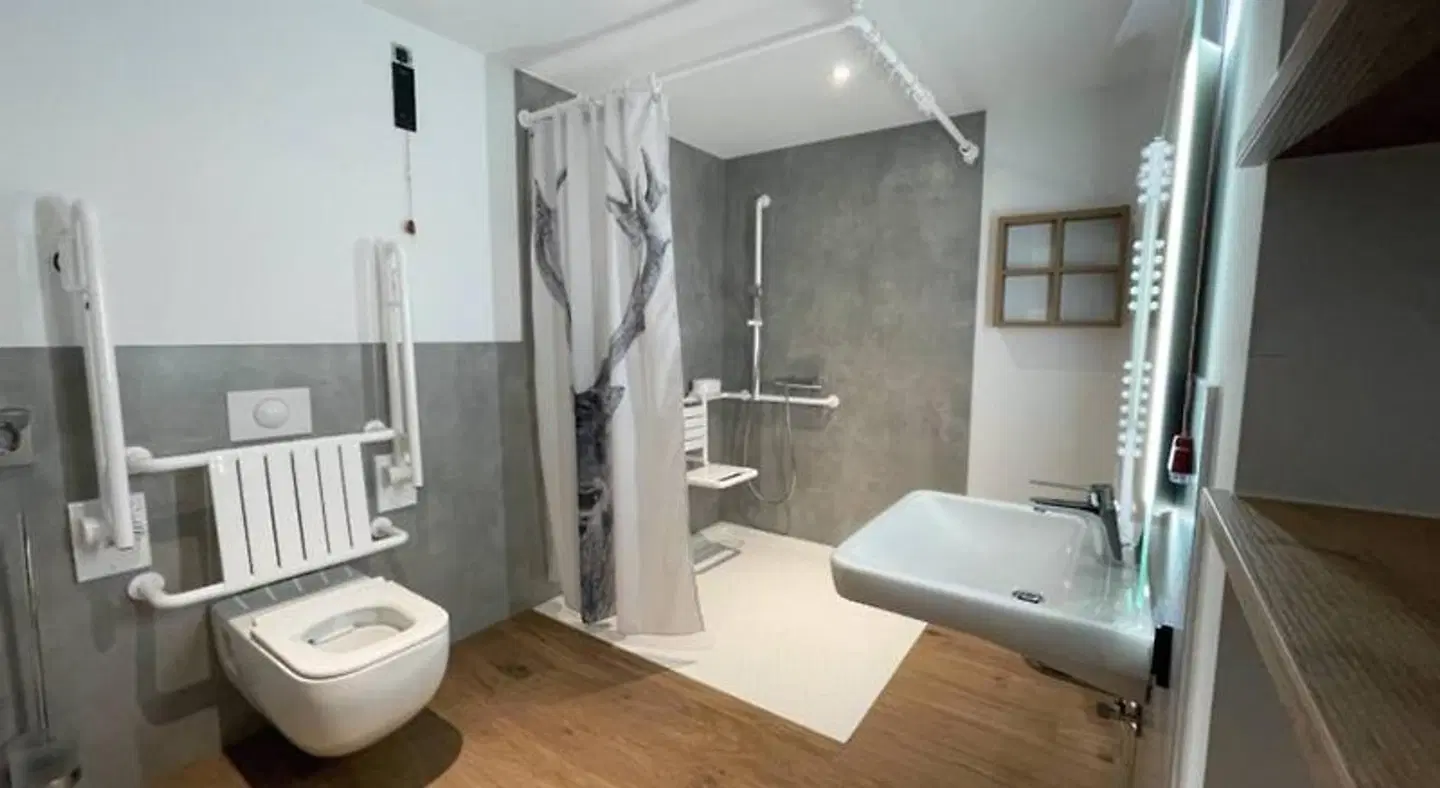 Hotel am Sonnenlandpark Badezimmer