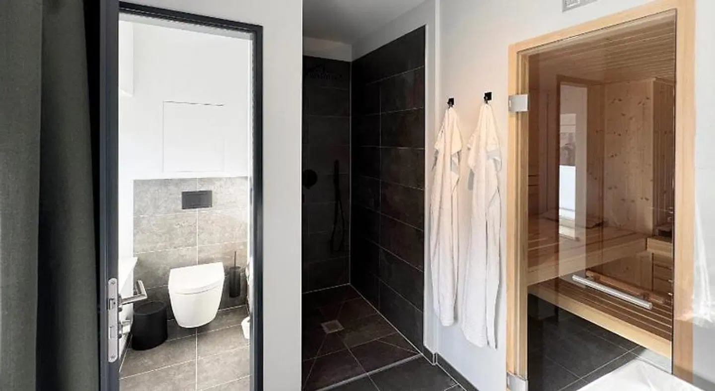Apartmenthotel Garni "Gärtnerhaus Schloss Reinharz" Badezimmer