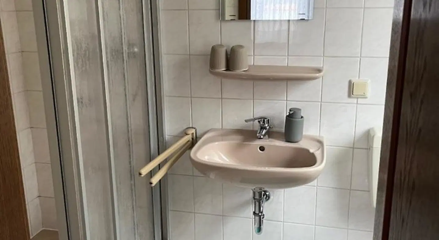 Pension-Rappteller Badezimmer
