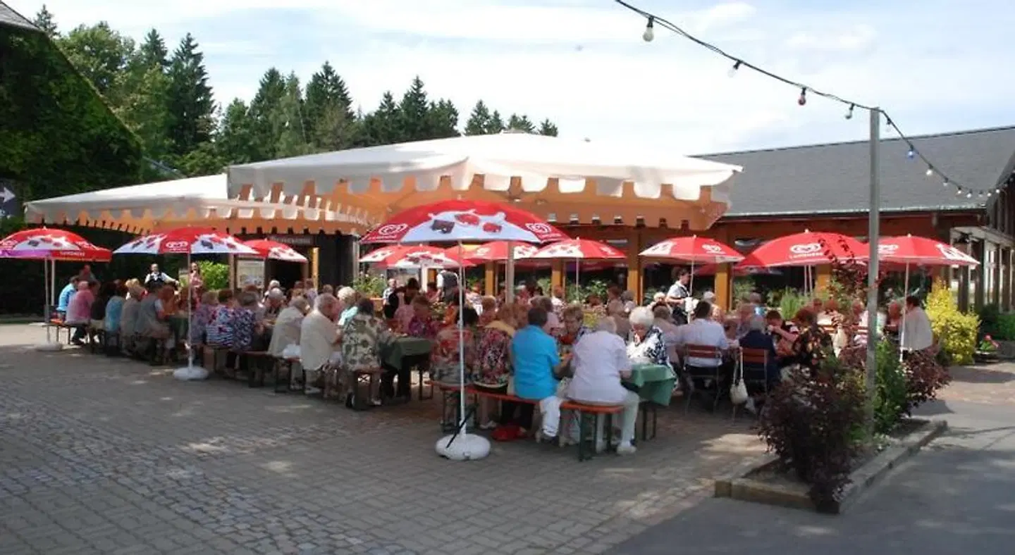 Räuberschänke Terrasse