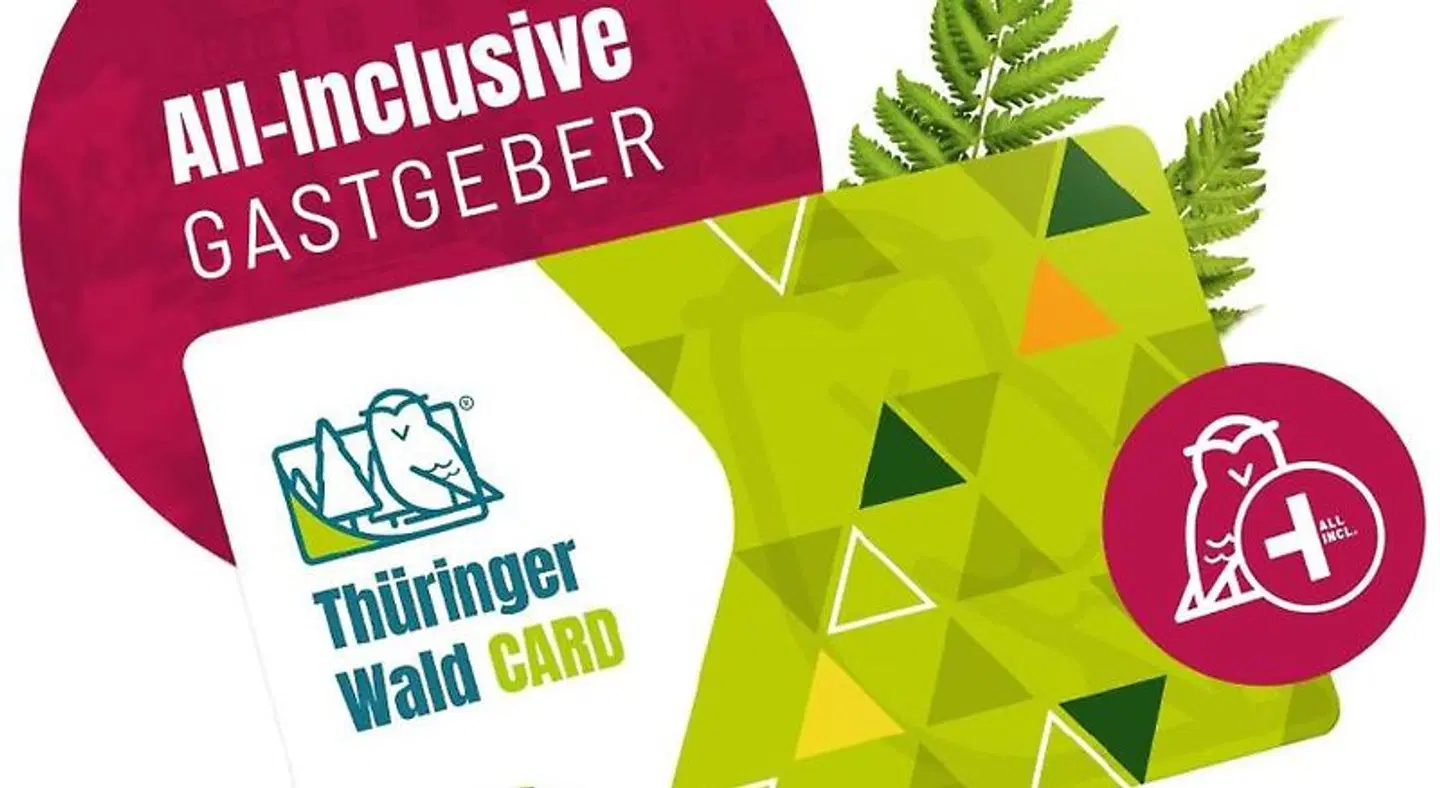 Rennsteighotel Grüner Baum Landkarte