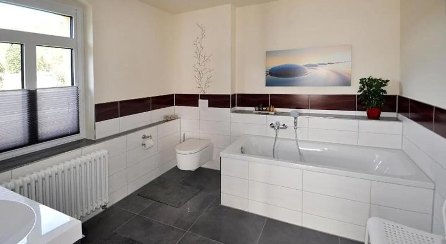 Dampfschiffhotel Badezimmer