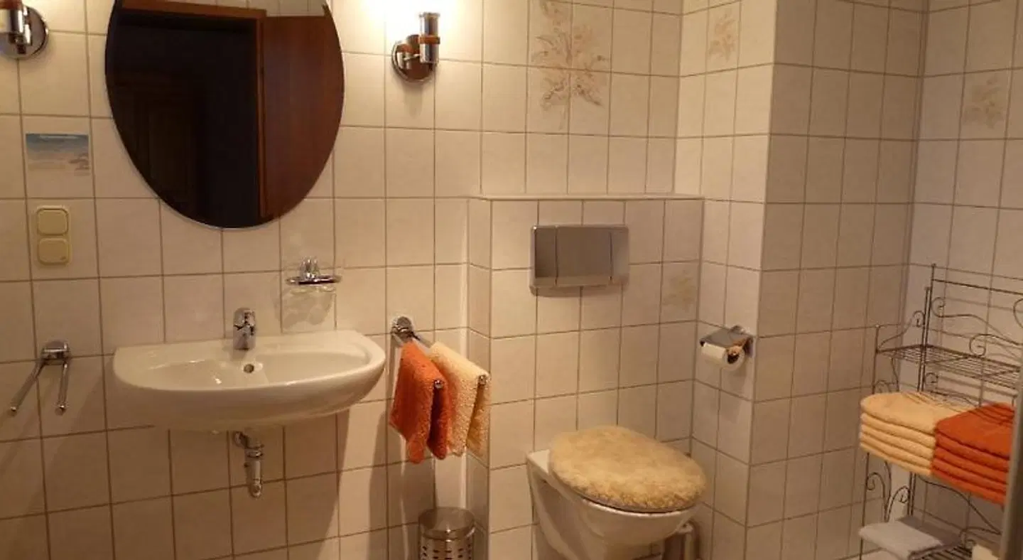 Pension a la Kleinert Badezimmer