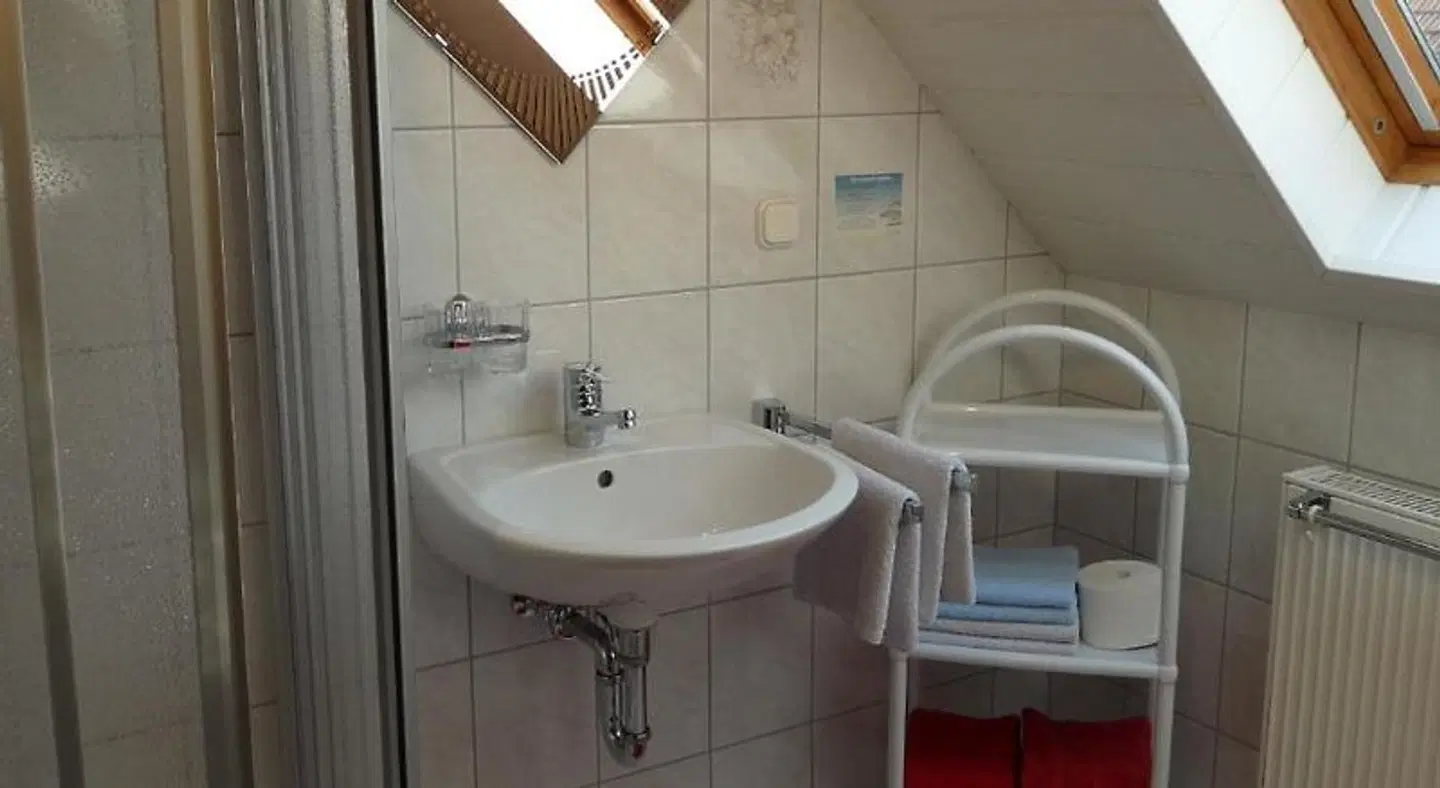 Pension a la Kleinert Badezimmer