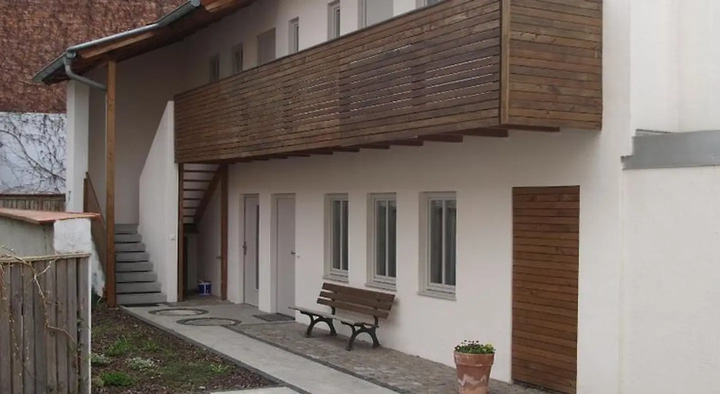 Gastehaus in der Gotthardtstraße Terrasse