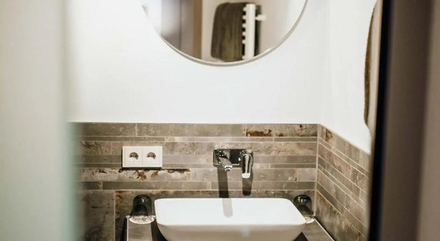 Burghotel Scharfenstein Badezimmer