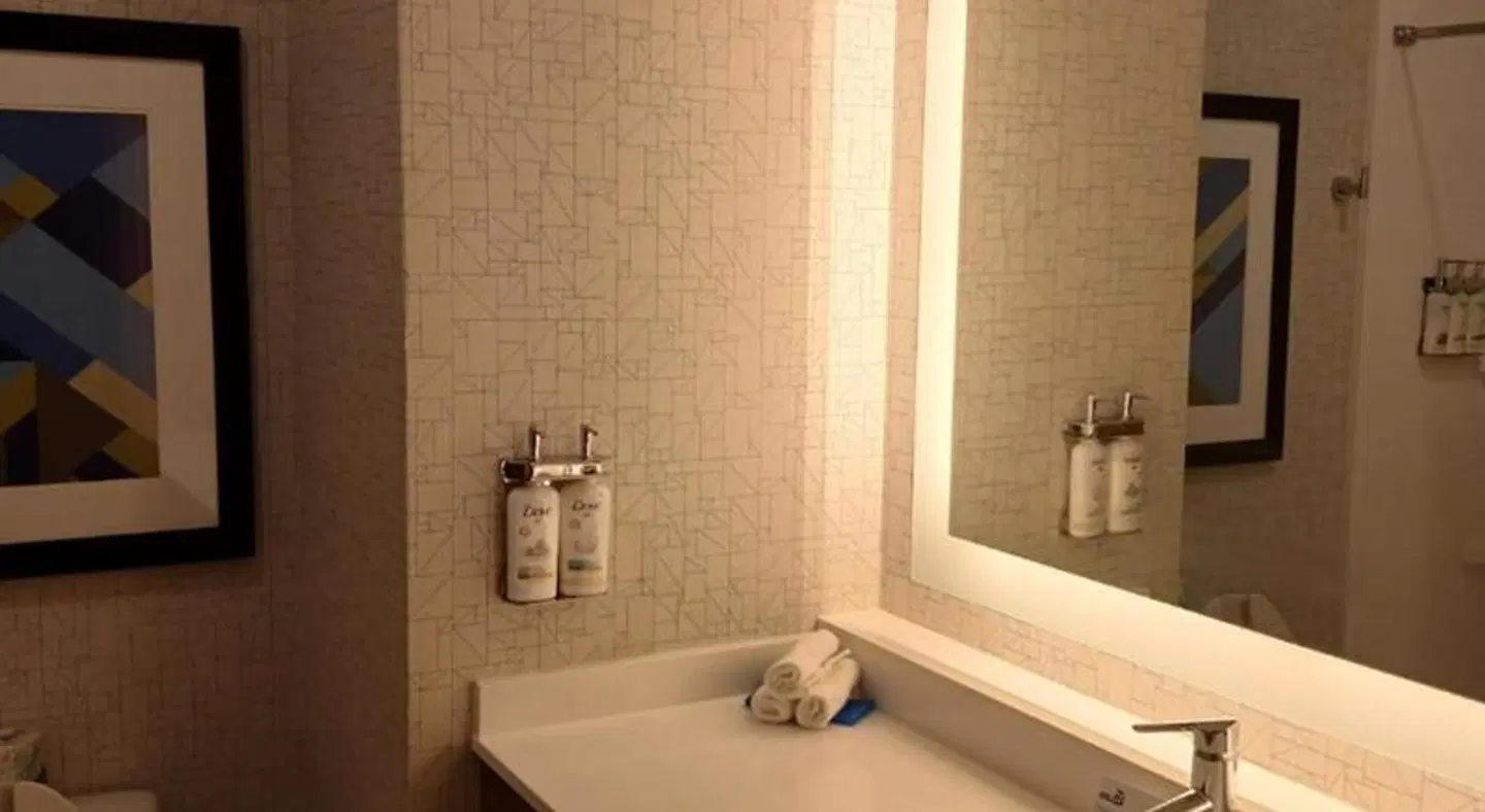 Holiday Inn Express & Suites Anniston/Oxford by IHG Badezimmer