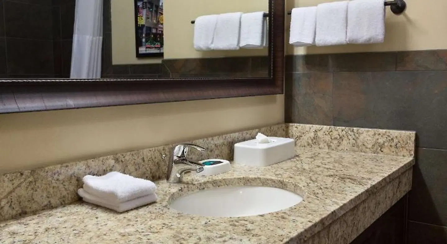 DRURY INN SUITES LOUISVILLE NORTH Badezimmer
