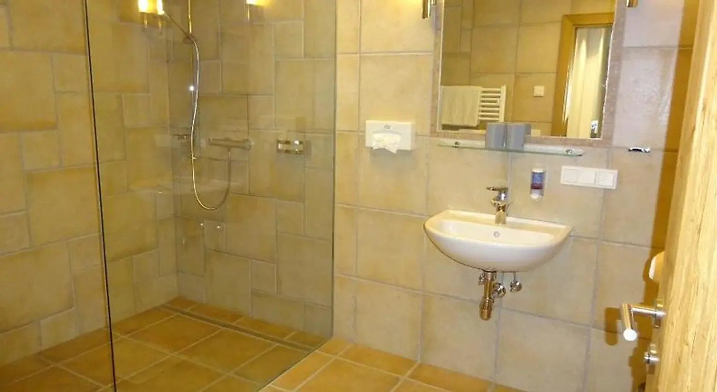 Pension Tannenhof Badezimmer