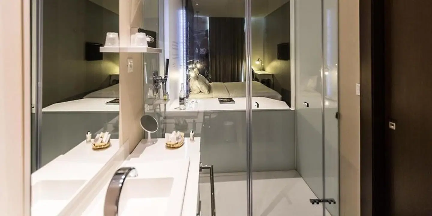 Lisboa Carmo Hotel Badezimmer