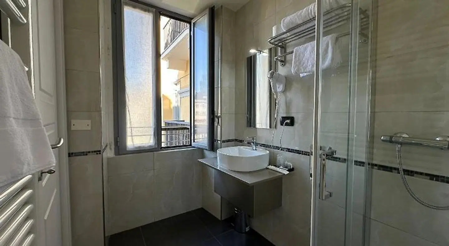 Hotel Folen Badezimmer