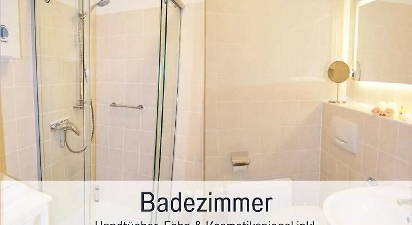 Appartementhaus Gutenberg Badezimmer