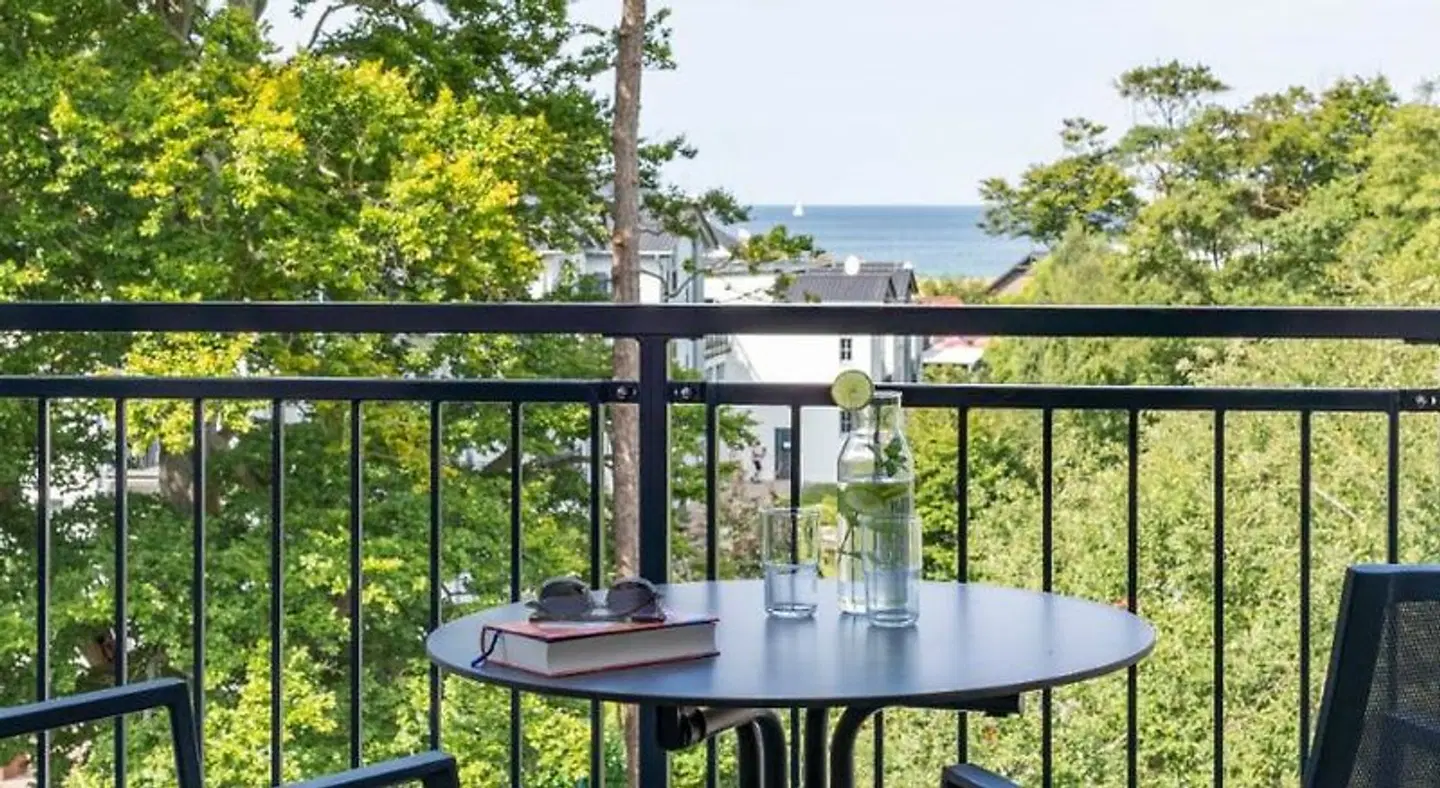 Ostsee Apartmenthotel Terrasse