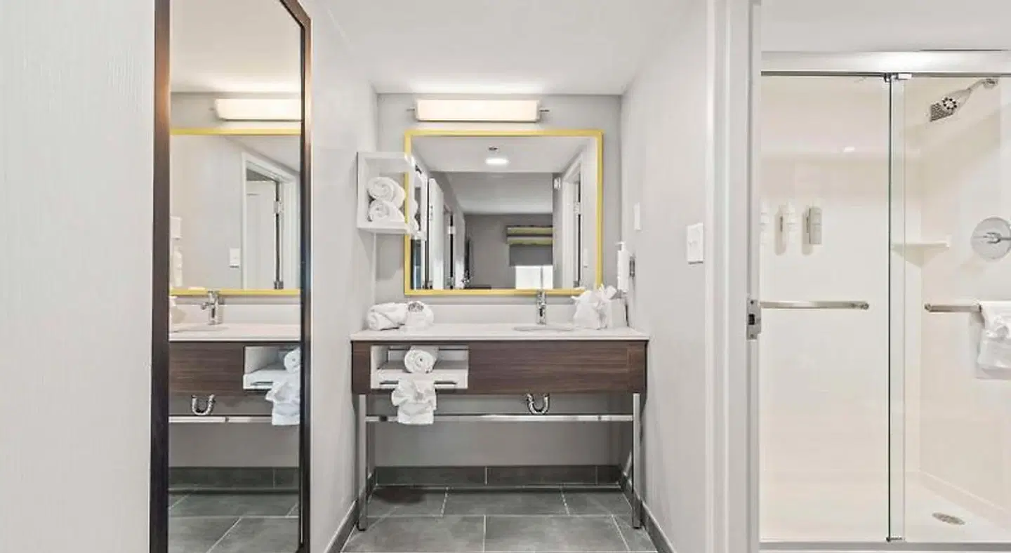 Hampton Inn Columbus-North Badezimmer
