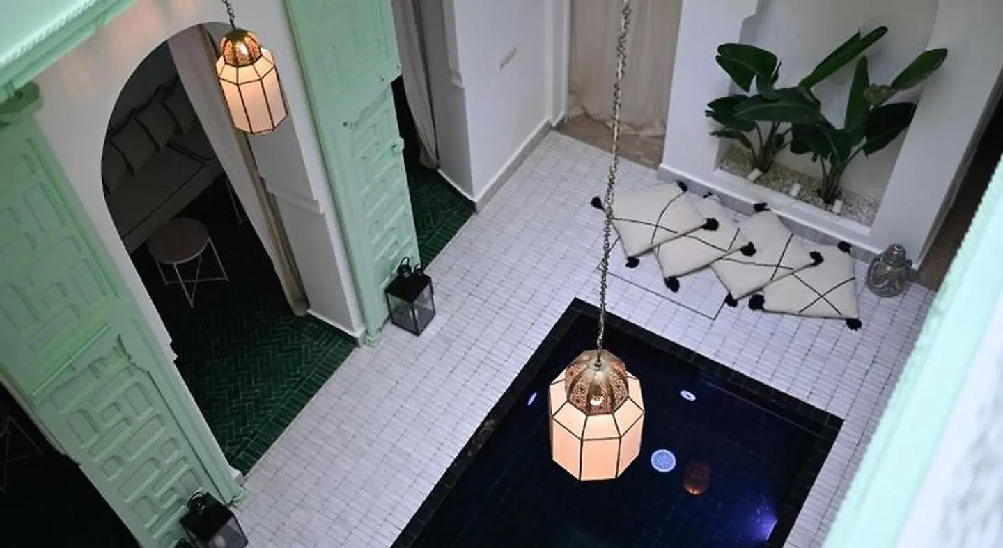 Riad dar rabiaa Badezimmer