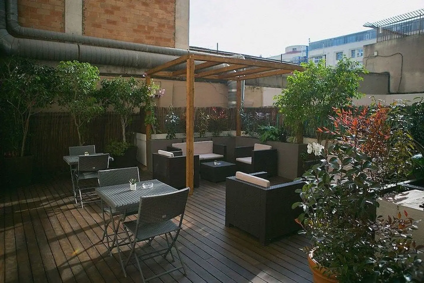 Blanc Guesthouse Terrasse