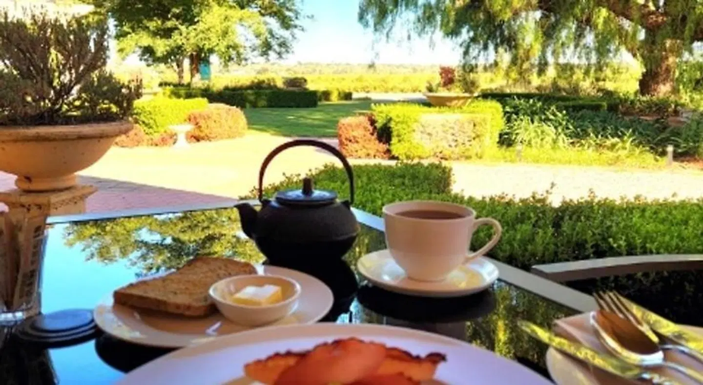 Barossa House Bed & Breakfast Terrasse