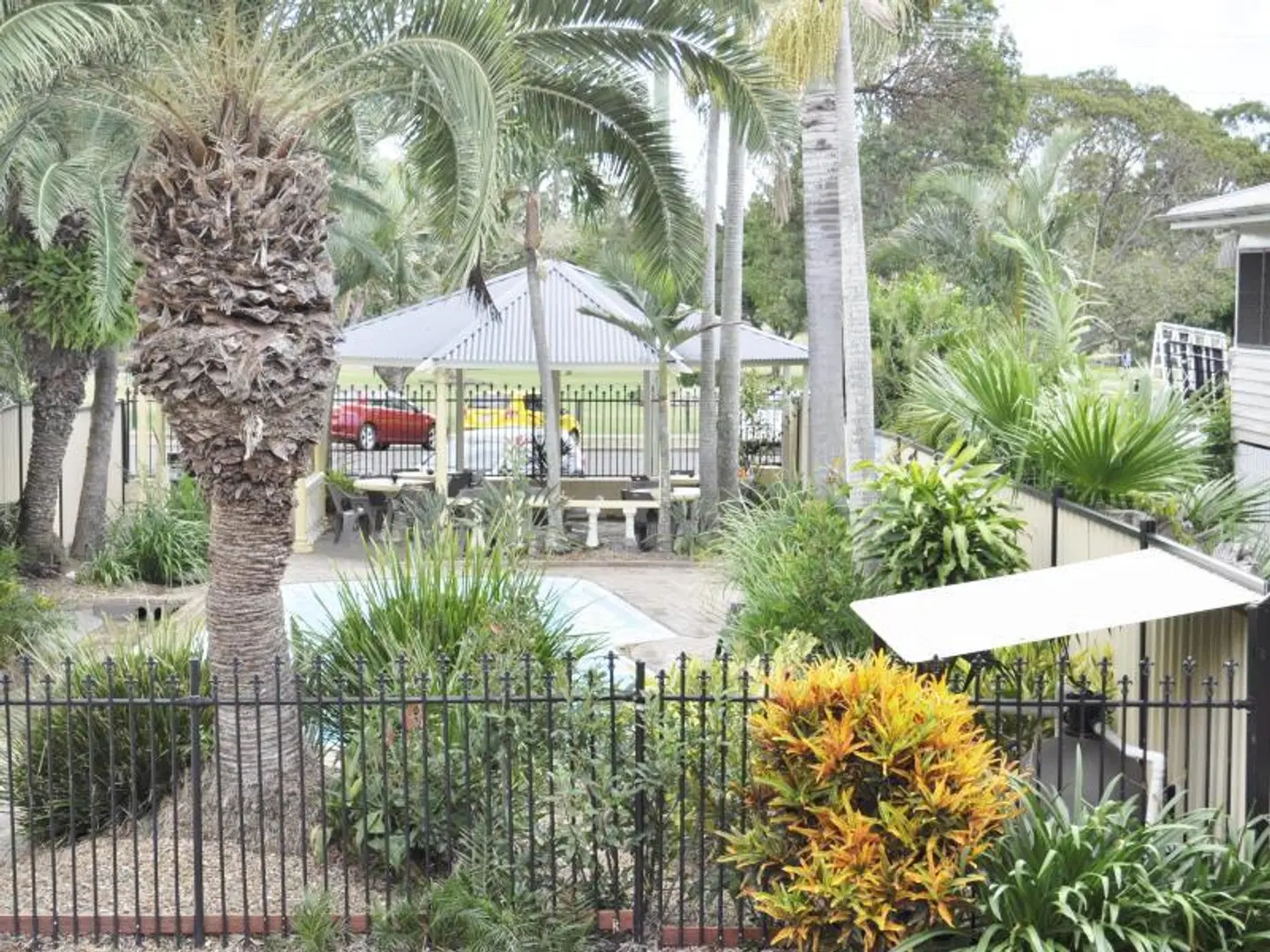 Alexandra Park Motor Inn Garten