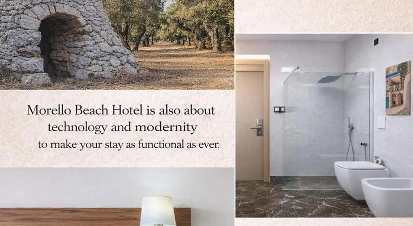 Morello Beach Hotel Badezimmer