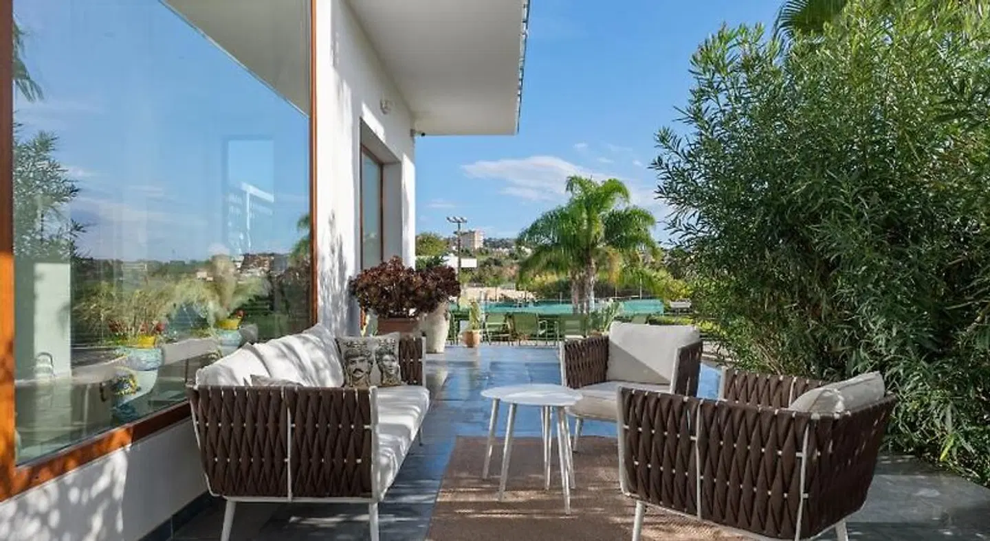 Villa Landolina Terrasse