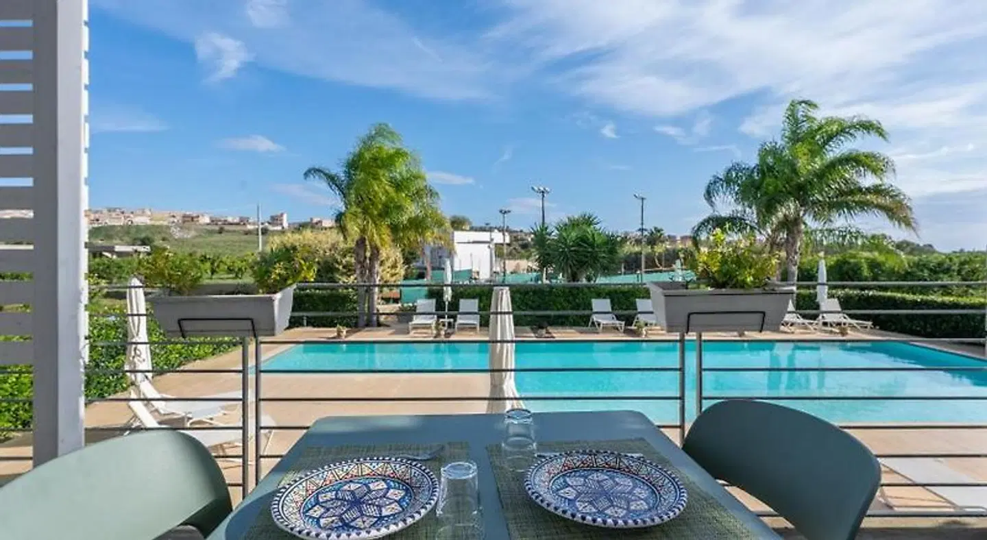 Villa Landolina Terrasse
