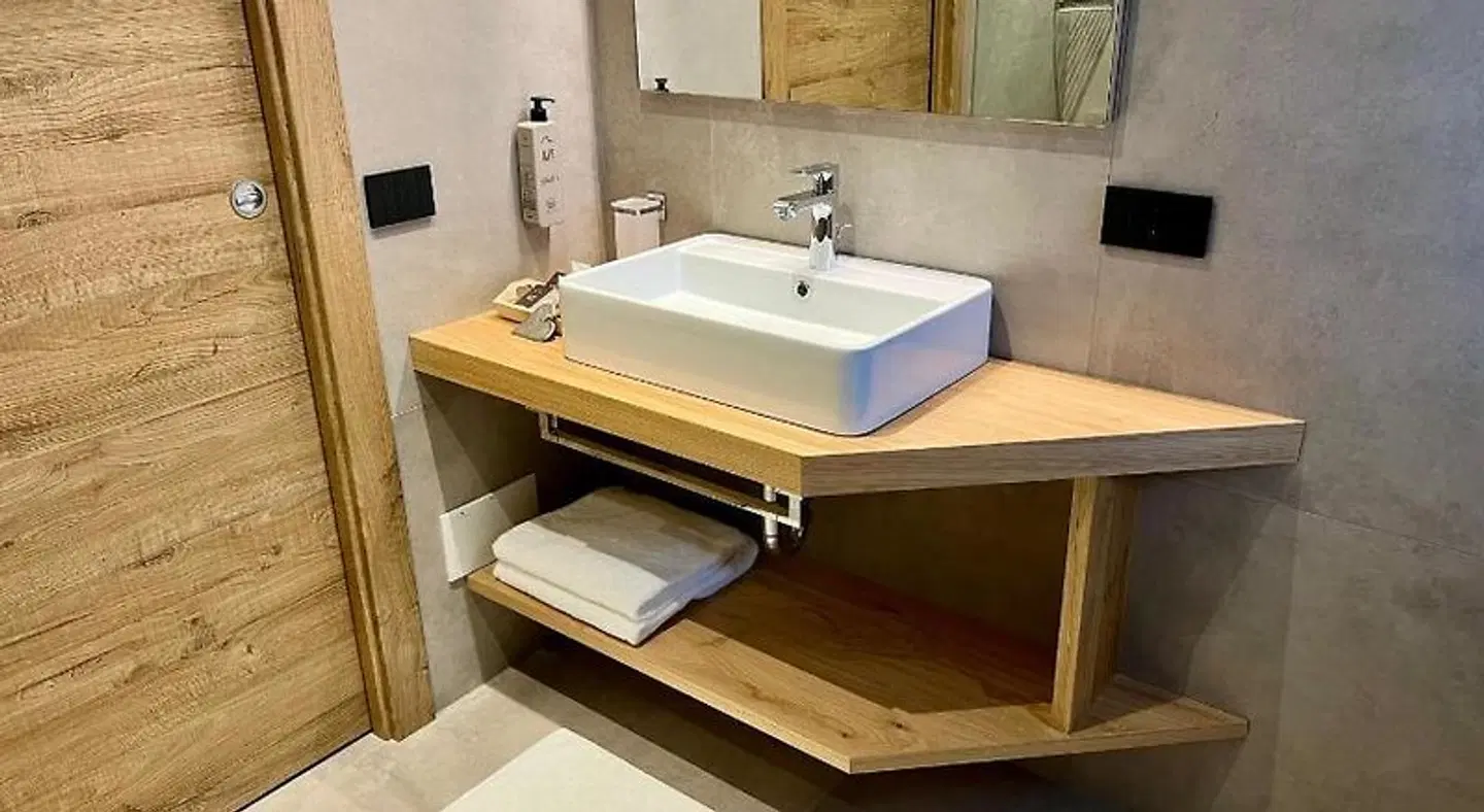Hotel Galli's Badezimmer