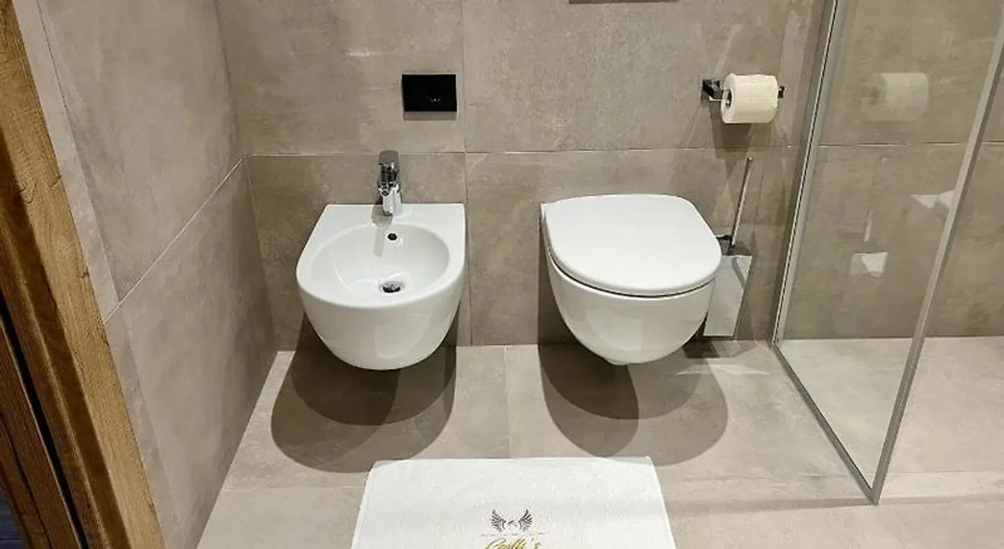 Hotel Galli's Badezimmer