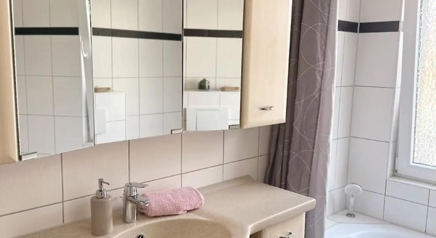 Pension Scheffler Badezimmer