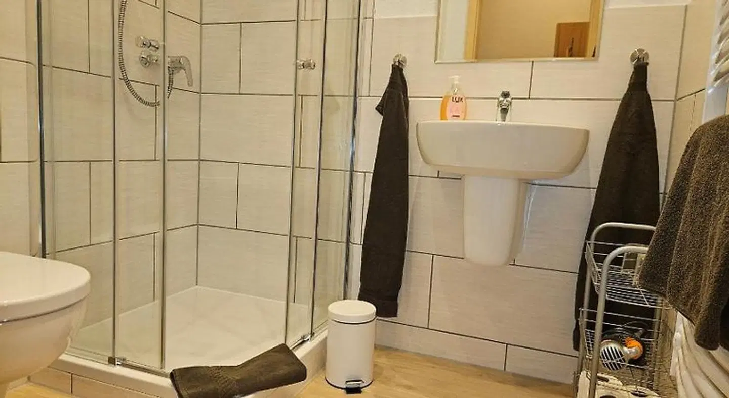 Pension am Elberadweg Badezimmer