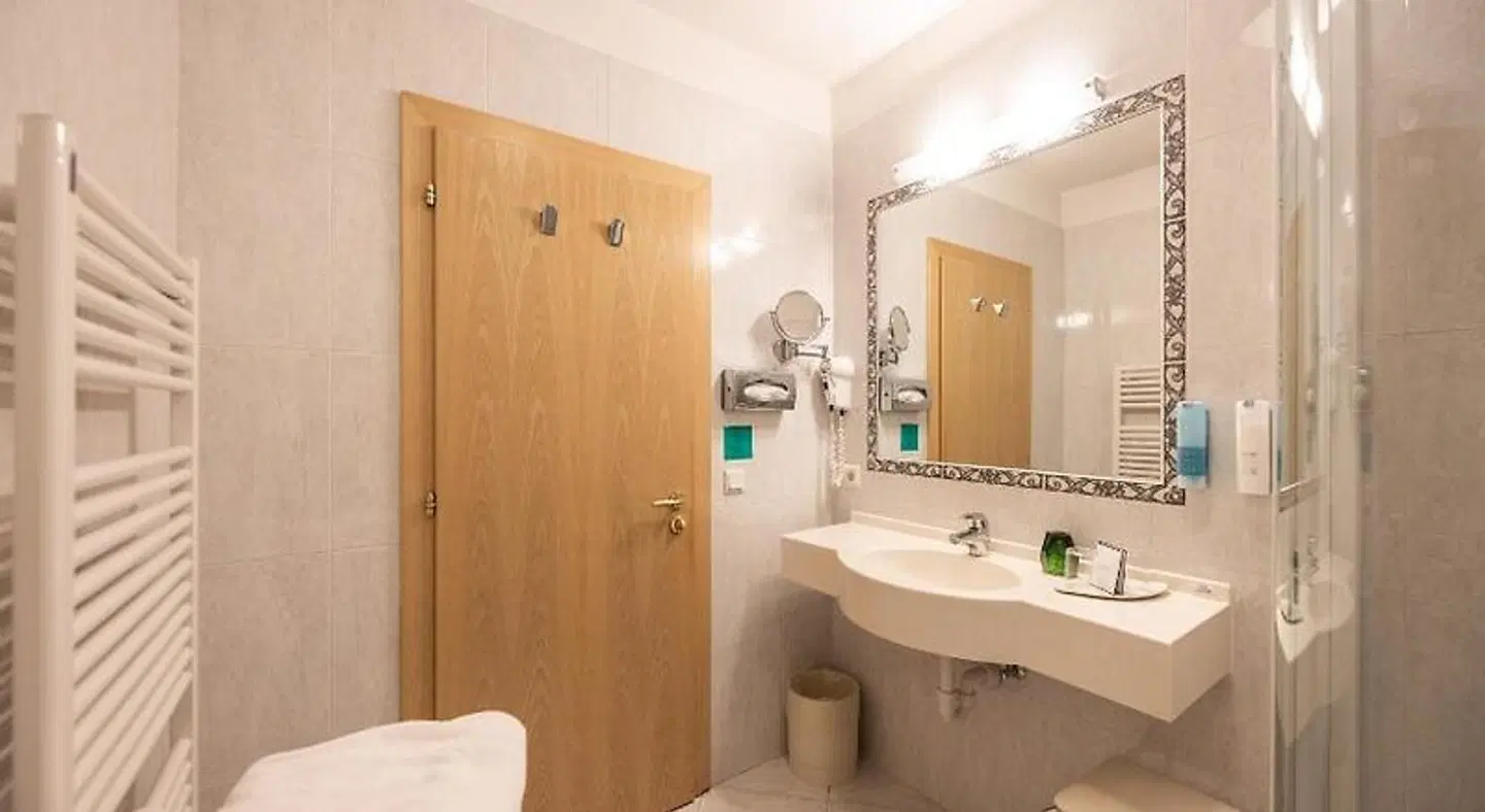 Seehotel Sparer Badezimmer