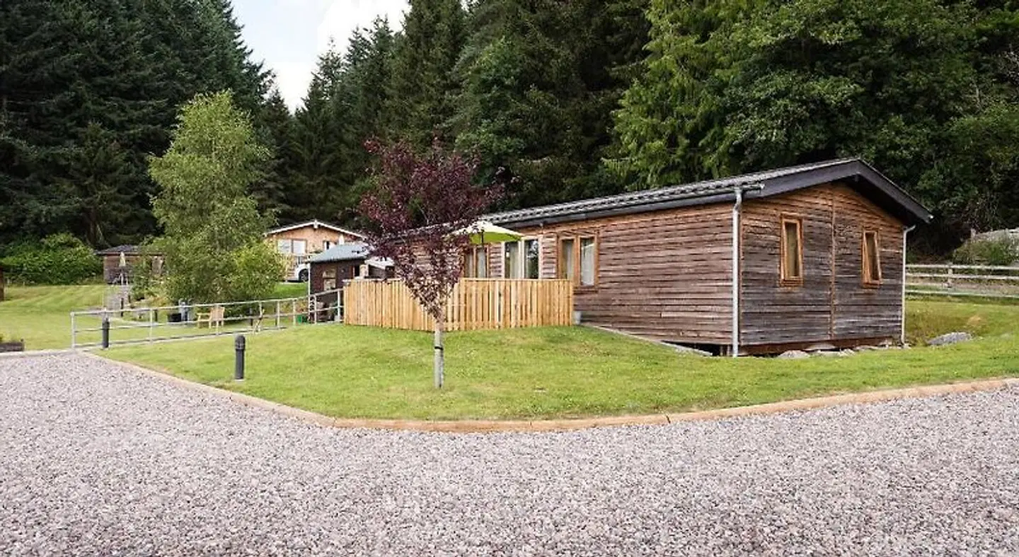 Tayview Lodges Garten