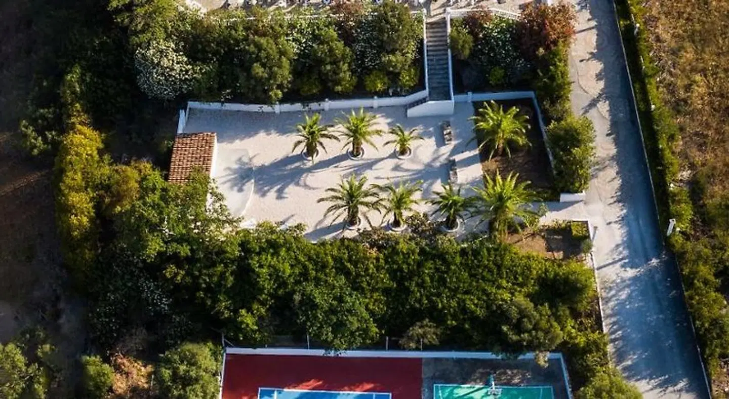 Bianco Olympico Beach Resort Garten