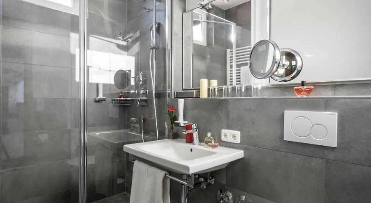 Sporthotel Walliser Badezimmer