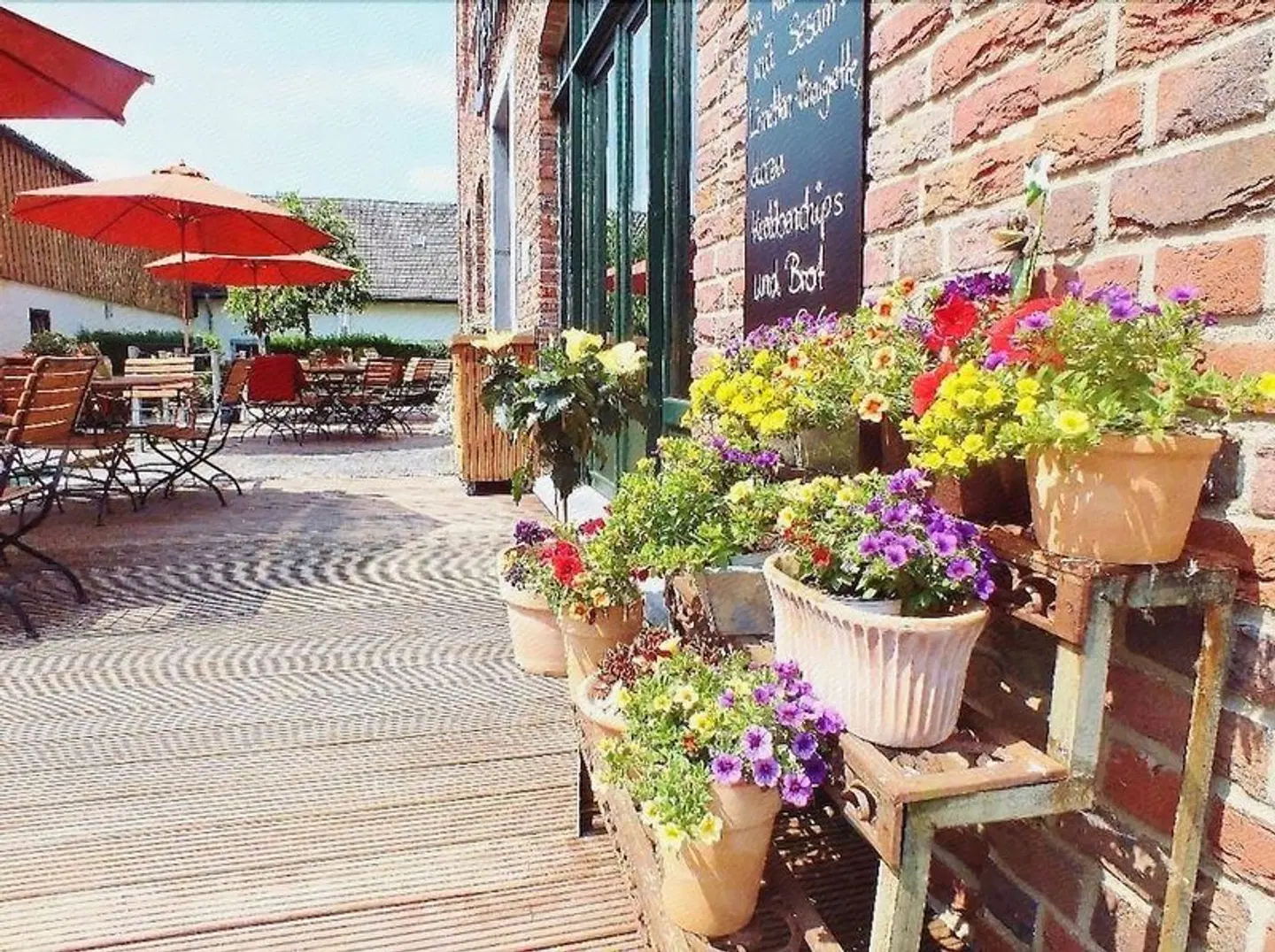 Lüthemühle Terrasse