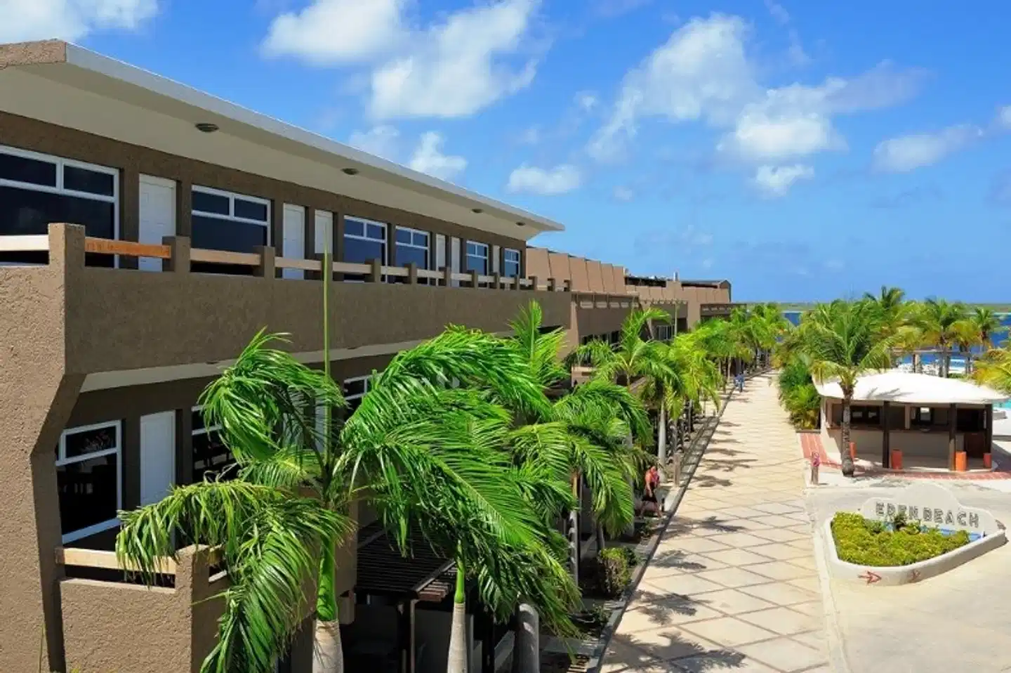 Eden Beach Resort - Bonaire Aussenansicht