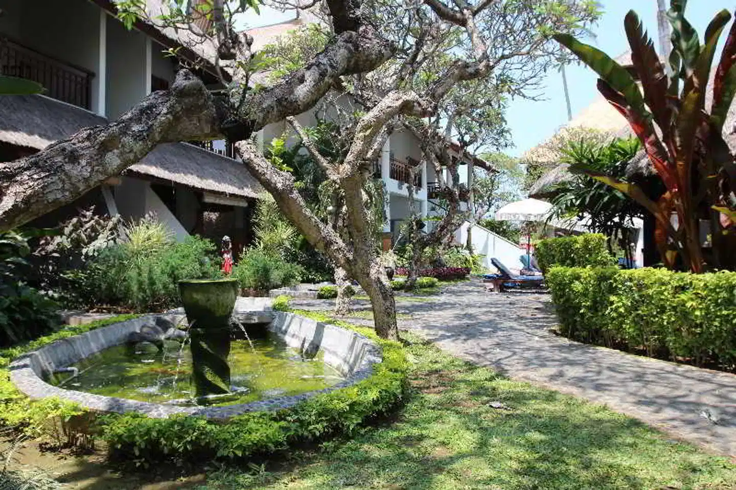 Sativa Sanur Cottages Garten
