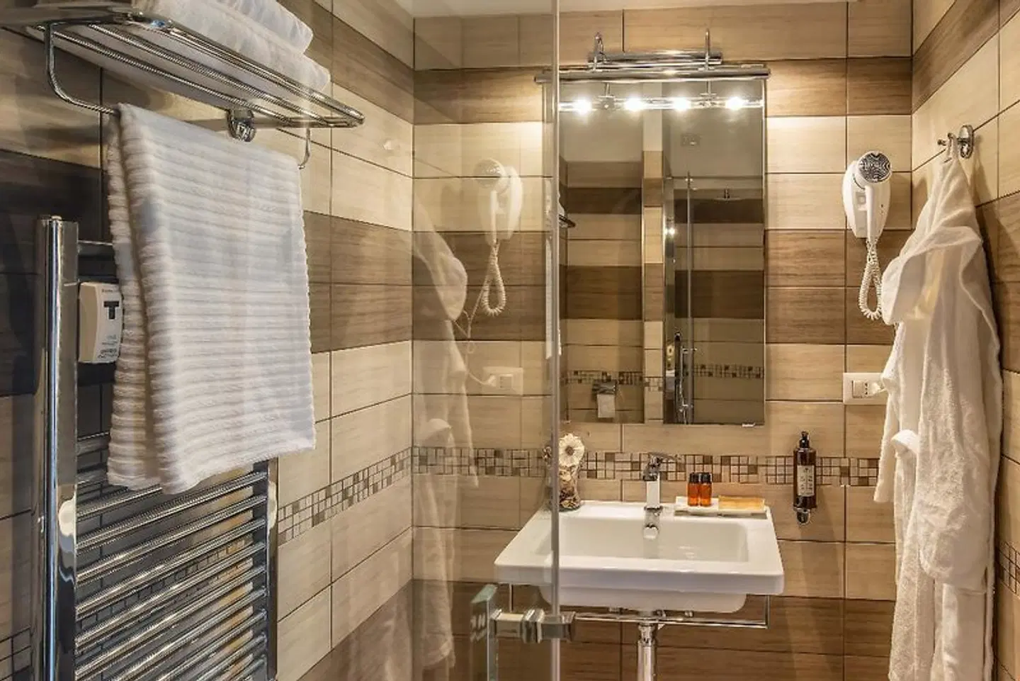 Rome Central Rooms Guest House o Affittacamere Badezimmer