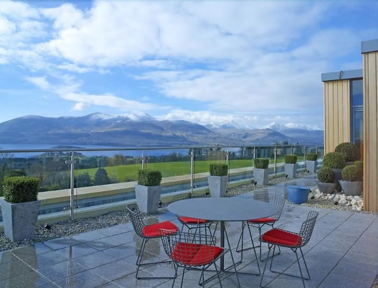 Aghadoe Heights Hotel & Spa Terrasse