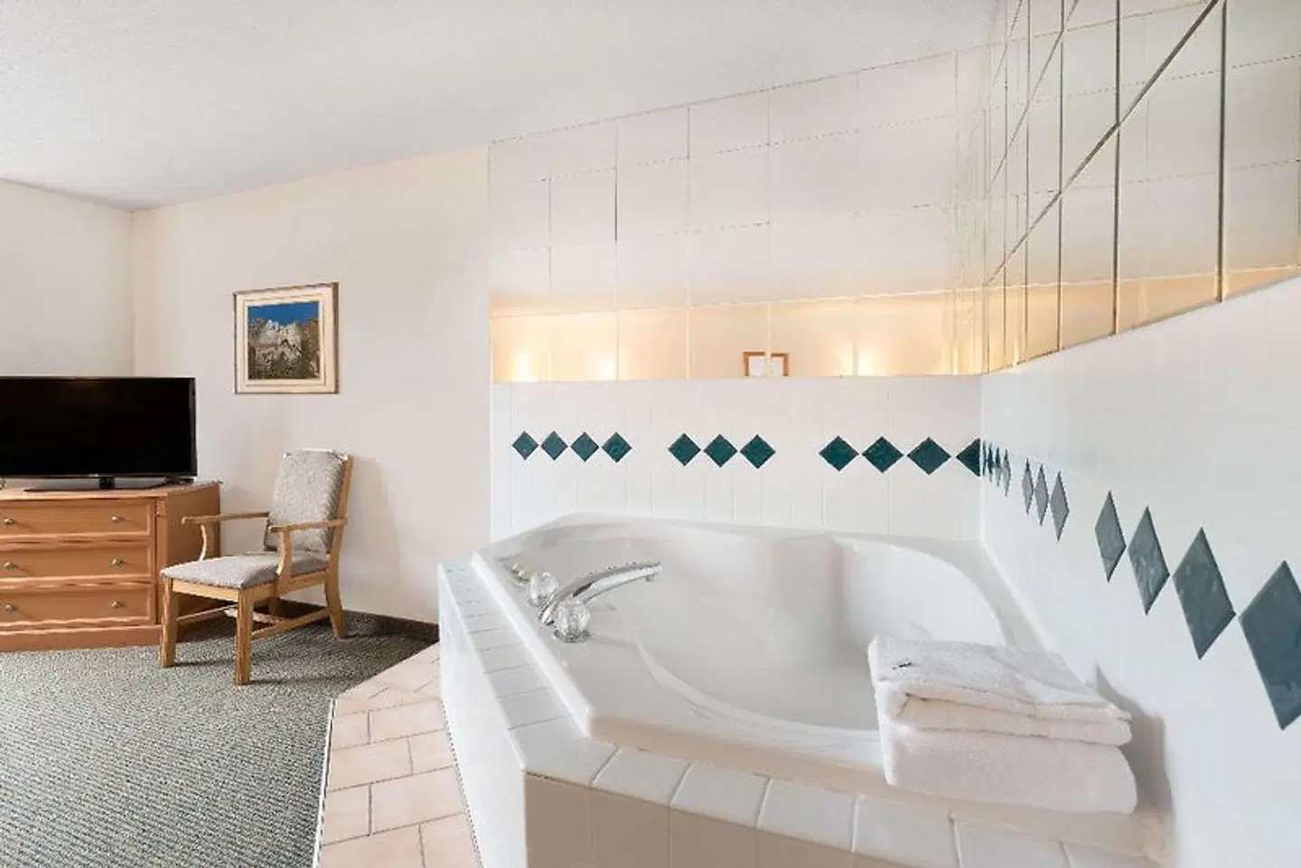 Baymont by Wyndham Hot Springs Badezimmer