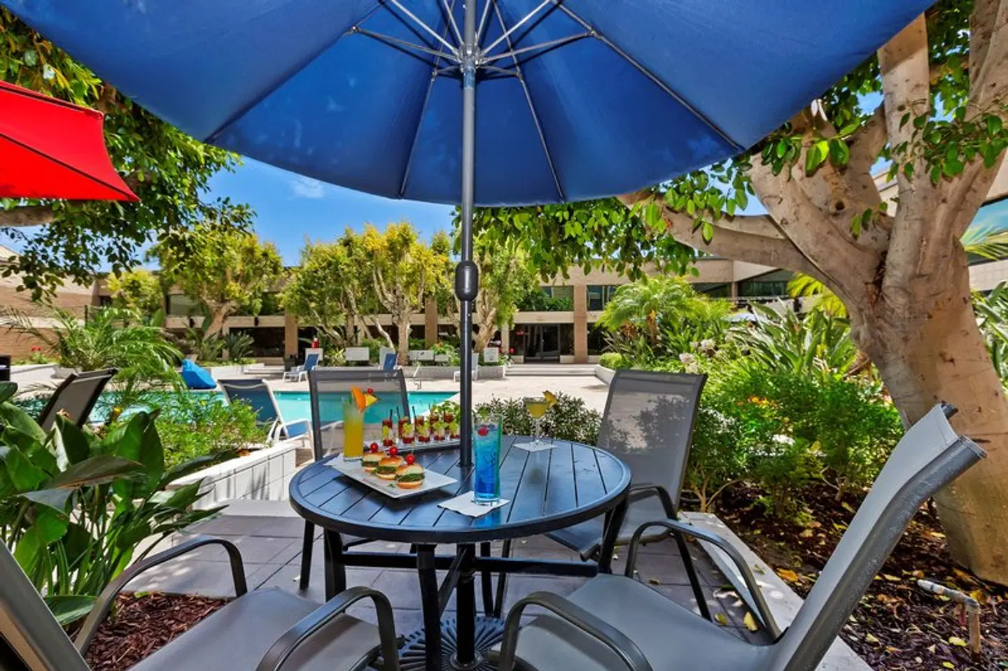 DoubleTree by Hilton Whittier Los Angeles Terrasse
