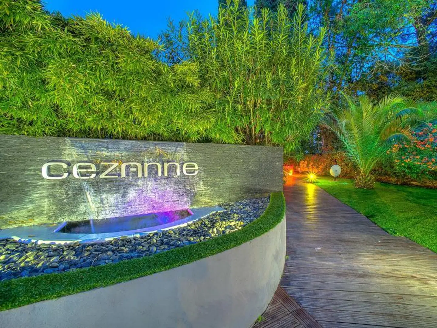 Cézanne Hôtel Spa Garten