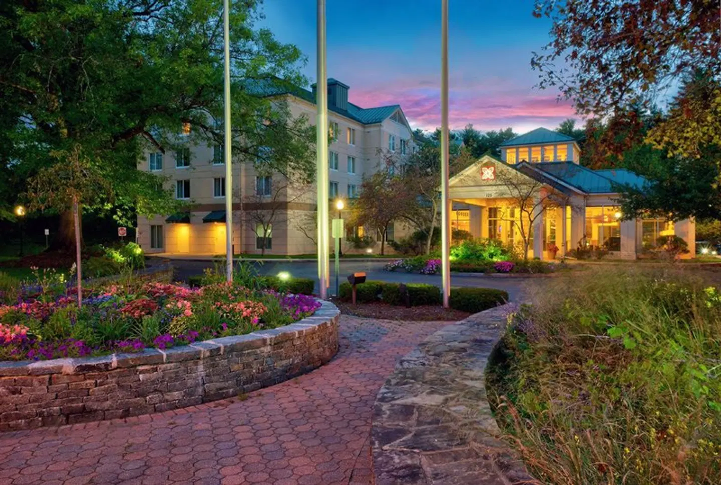 Hilton Garden Inn Saratoga Springs Garten