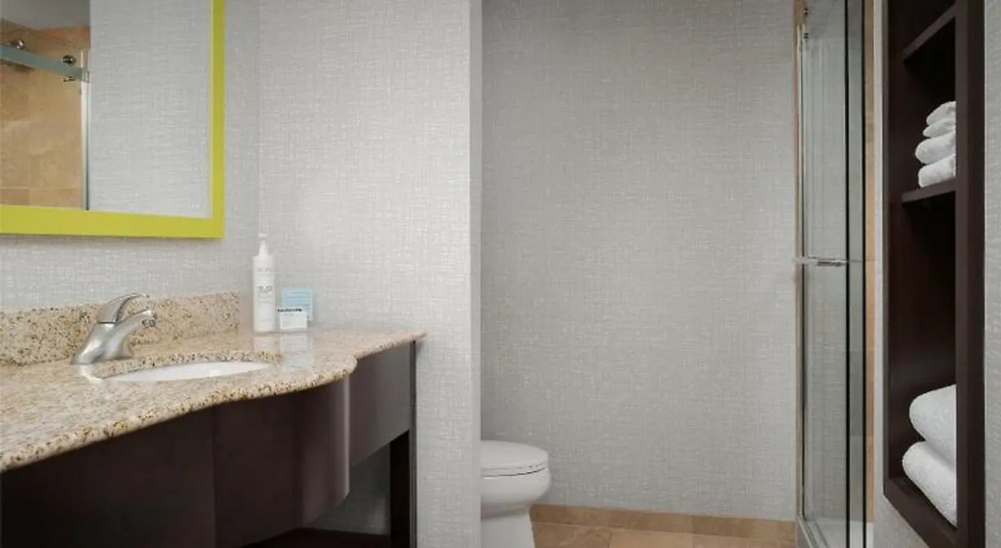 Hampton Inn & Suites Omaha-Downtown Badezimmer