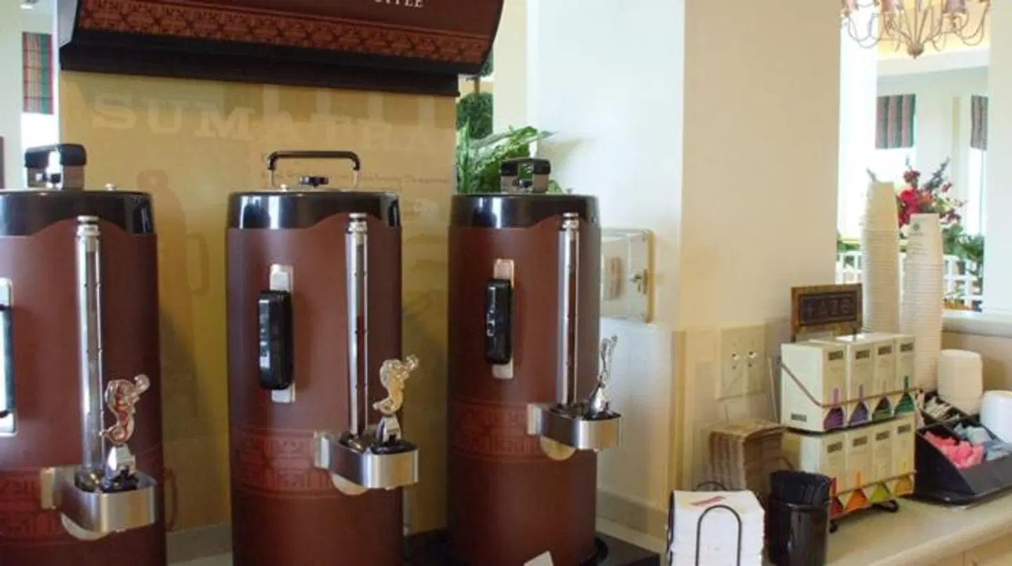 Hilton Garden Inn Columbus Airport Badezimmer