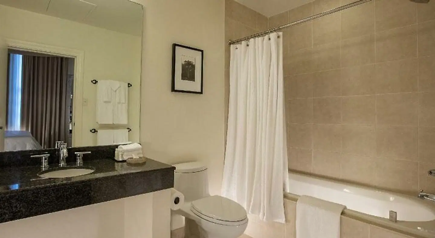 International House Hotel Badezimmer