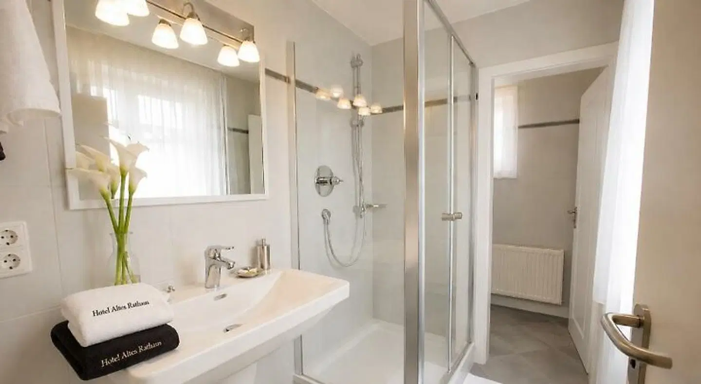 Hotel Altes Rathaus Badezimmer