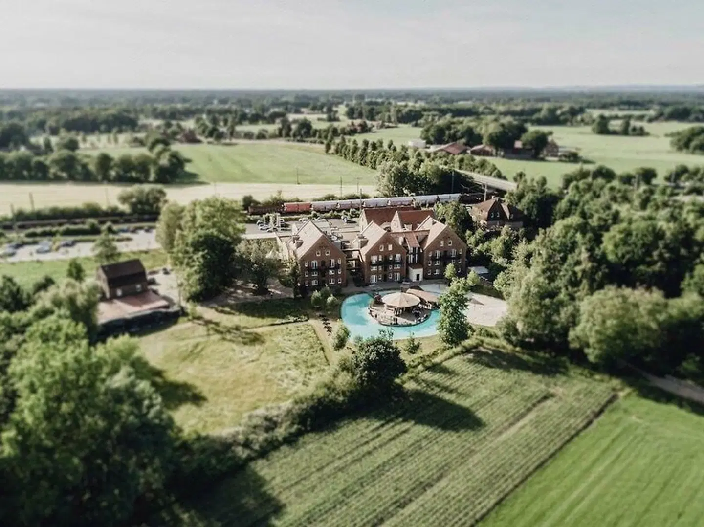 Landhotel  Beverland Garten
