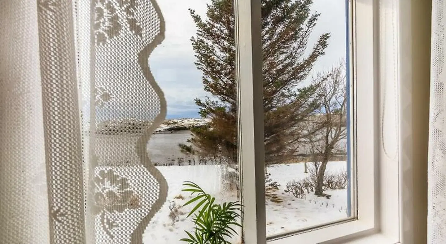 Guesthouse Englendingavík Terrasse