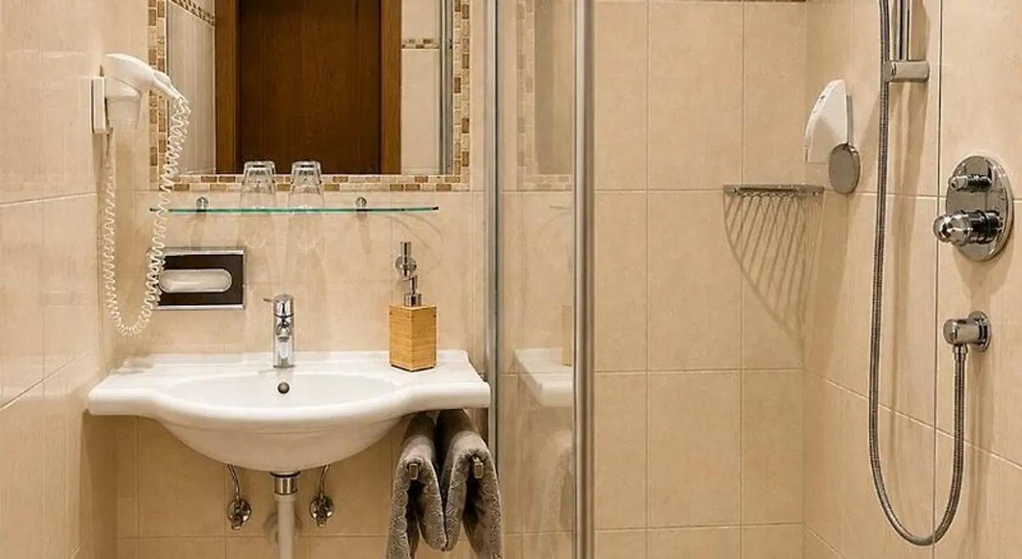 Landhotel Kaserer Badezimmer