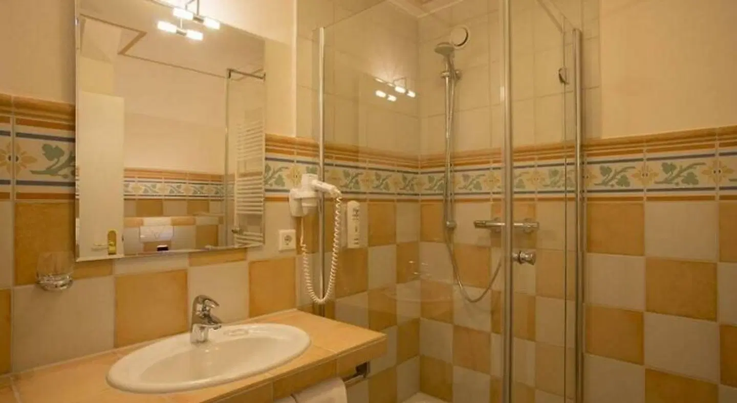 Landhotel Donner Badezimmer
